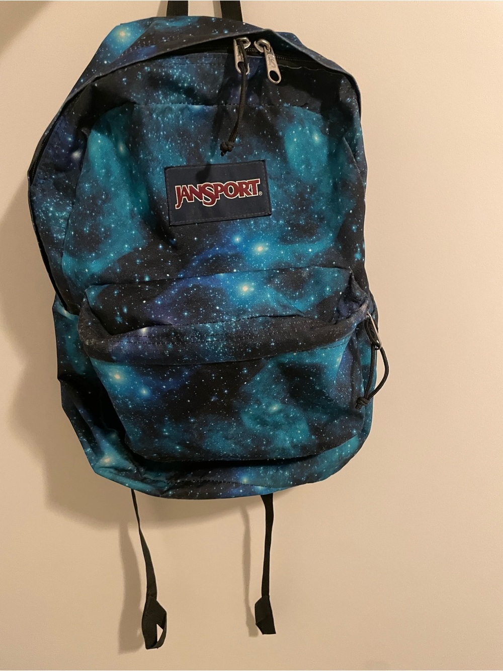 Jansport Blue Galaxy Print Backpack
